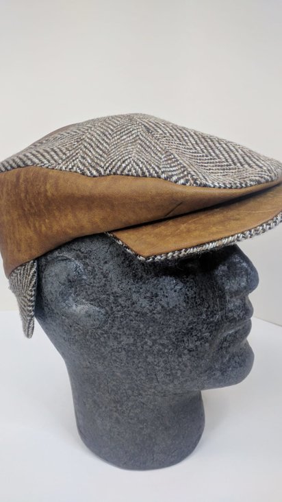 handmade Peaky Blinders Hat Flat Cap Baker Boy Gatsby 